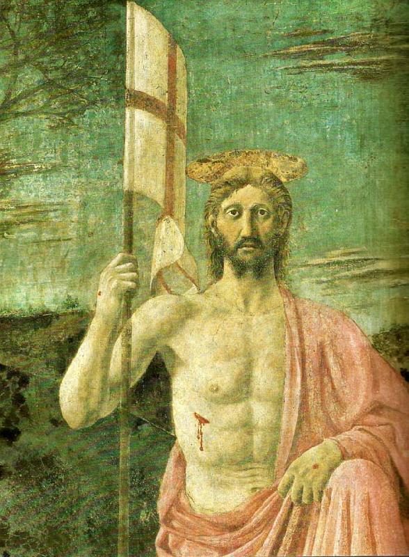 Piero della Francesca the resurrection oil painting image